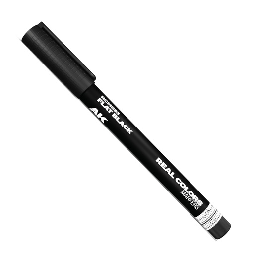 [ AKRCM033 ] Ak-interactive REAL COLORS MARKERS FLAT BLACK
