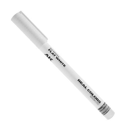 [ AKRCM034 ] Ak-interactive REAL COLORS MARKERS FLAT WHITE