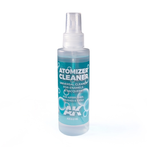 [ AK9316 ] AK Interactive Atomizer Cleaner For Enamels & Lacquers 125ml