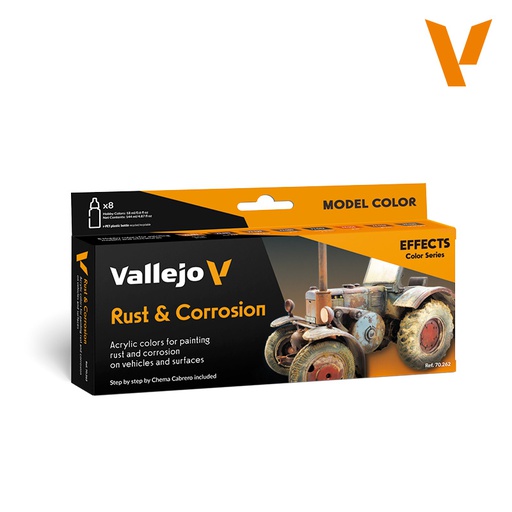 [ VAL70262 ] Vallejo Rust & Corrosion set
