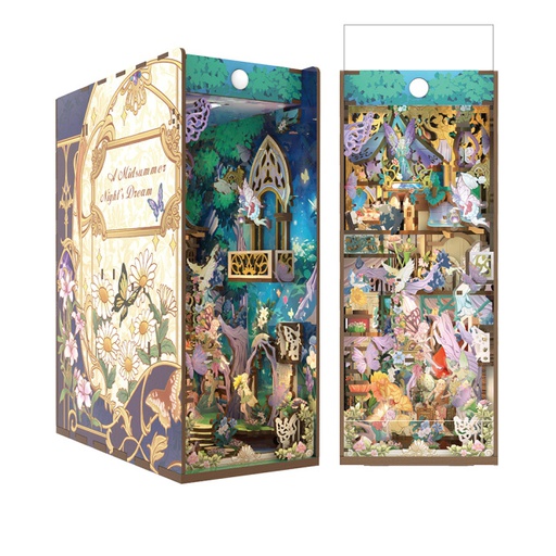 [ TONETQ130 ] Tonecheer 3D Puzzle Book Nook Kit "A Midsummer Night's Dream" DIY
