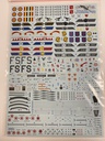 [ DACODCD3276 ] Daco Products Belgian Air Force F-16 A/B Fighting Falcon Sqns, Zaps & Stencilling 1/32