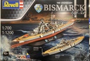 [ RE05637 ] Revell The Legendary Bismarck Gift Set 1/700-1/1200