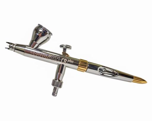 [ HS121233 ] Harder & Steenbeck evolution CR plus 2024 two in one, nozzle set 0.28 + 0.45mm fine line, cup 2ml + 5ml