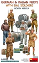 [ MINIART49018 ] Miniart German & Italian pilots with DAL soldiers - North Africa  1/48