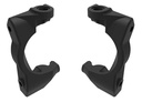 [ TRX-10732-BLK ] Traxxas Caster blocks (c-hubs), left & right (black) trx10732-blk