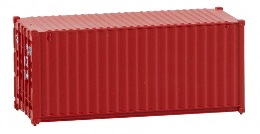[ FAL182003 ] Faller 20' container rood  1/87  HO