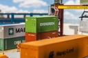 [ FAL180821 ] Faller 20' container "evergreen" 1/87  HO