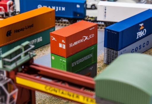 [ FAL180822 ] Faller 20' container "Hamburg süd" 1/87 HO