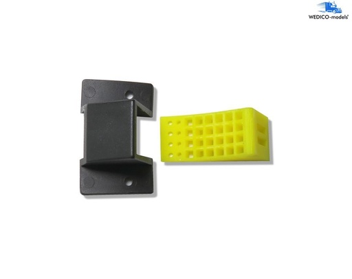 [ THICON-426-W ] Wiel-blok met houder (1st)