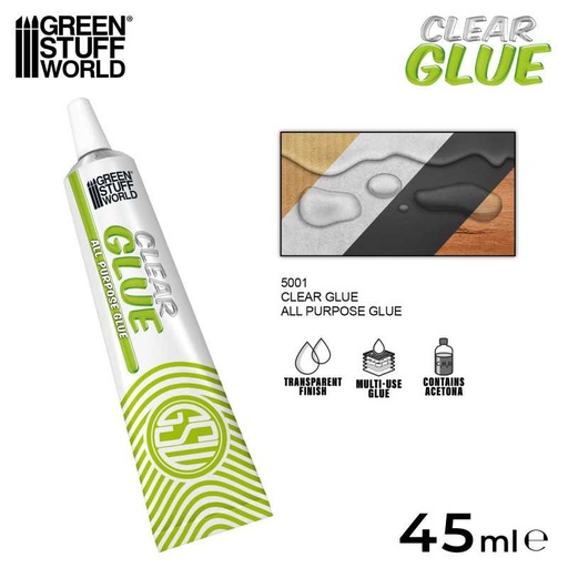 [ GSW5001 ] Green stuff world Silicone glue - Clear Glue 45ml