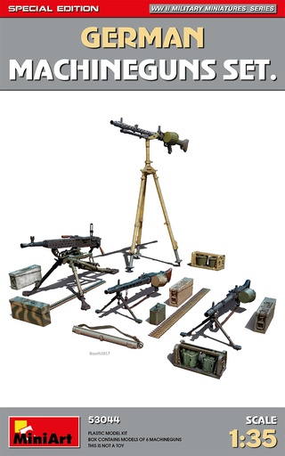 [ MINIART53044 ] German Machineguns set 1/35 