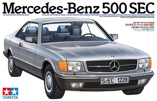 [ T24029 ] Tamiya Mercedes-Benz 500 SEC  1/24 Pre-order