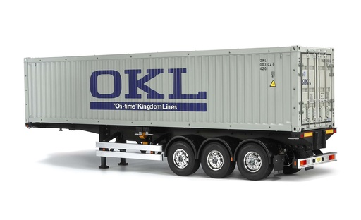 [ T56377 ] Tamiya 40fth container 3A semi-trailer 1/14   new 2025