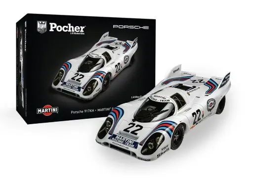 [ POHK122F ] Pocher Porsche 917KH • 1971 Le Mans Winner – MARTINI Edition - Pre-order