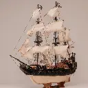 [ OCCRE12012 ]  Occre Cisne Negro / the Black Swan / Zwarte Zwaan 1/75 - TIJDELIJK MET GRATIS VERFSET ZOLANG DE VOORRAAD STREKT