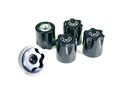 [ ABS2560024 ] 1/10 Wielmoeren (4) M4 Zwart