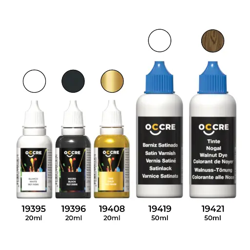 [ OCCRE90564 ] Occre verfset/ paintset Cisne Negro / Black Swan / zwarte zwaan