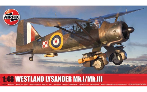 [ AIRA07116 ] Airfix Westland Lysander Mk.I/Mk.III 1/48