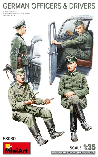 [ MINIART53030 ] Miniart German Officers & Drivers 1/35