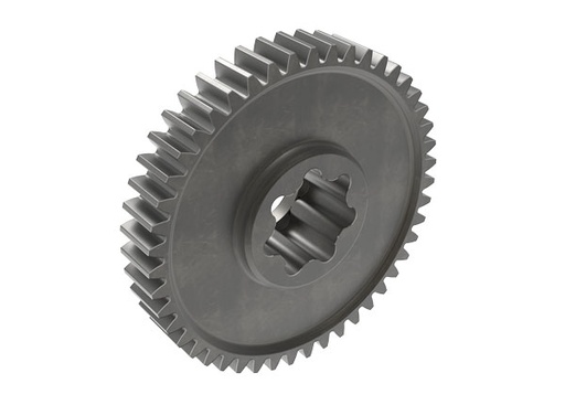 [ TRX-10756X ] Traxxas Spur gear, steel, 47-tooth (0.8 metric pitch, compatible with 32-pitch) - trx10756x