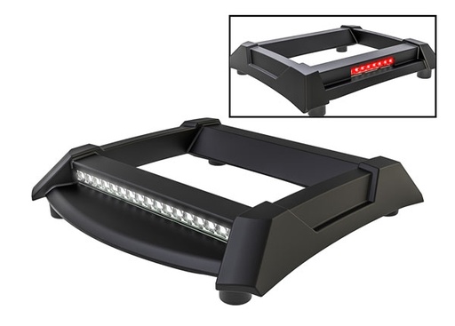 [ TRX-10796 ] Traxxas Skid plate, roof (body) (with LED lights) (fits #10711 body) (requires #6588X power supply or #10795 LED light kit) - trx10796