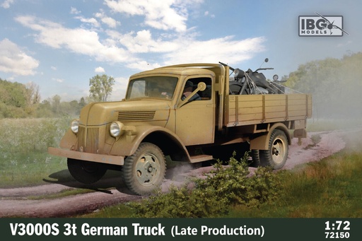 [ IBG72150 ] IBG models V3000S 3t German Truck (Late Production) 1/72