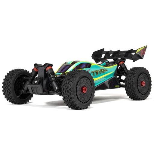 [ ARA4306V4T1 ] 1/8 TYPHON 4x4 223S BLX - RTR - with DSC - Green/Yellow