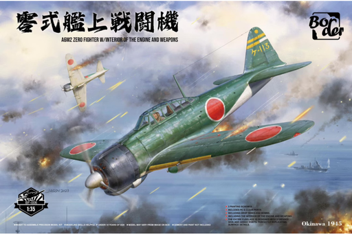 [ BORDERBF-006 ] Border model Mitsubishi A6M2 Zero Fighter