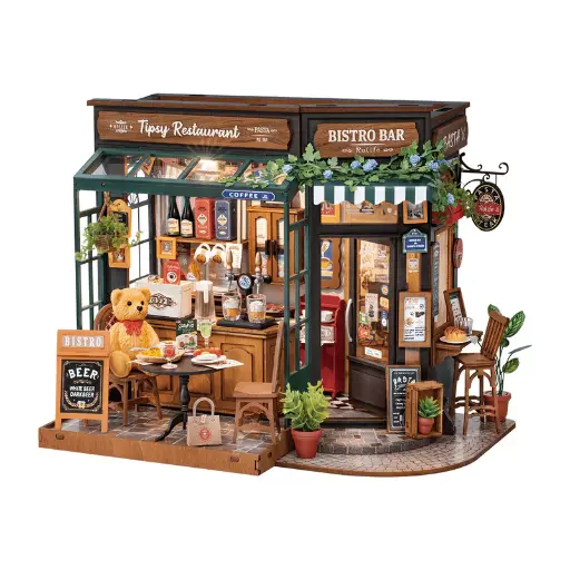 [ ROLIFEDG167 ] Miniature house Tipsy Restaurant 
