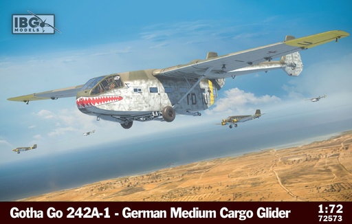 [ IBG72573 ] IBG models Gotha Go-242 A-1 - German Medium Cargo Glider