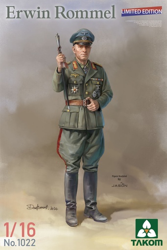 [ TAKOM1022 ] Takom Erwin Rommel (Limited Edition) 1/16