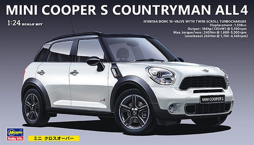 [ HAS24121 ] Hasegawa Mini Cooper S Countryman All 4 1/24