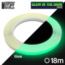 [ GSW5756 ] Green stuff world Glow in the dark tape 10mm
