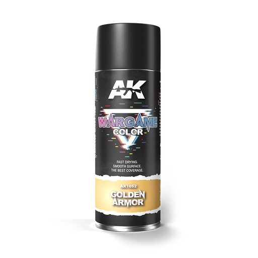 [ AK1052 ] Ak-interactive Wargame color Golden armor 400ml