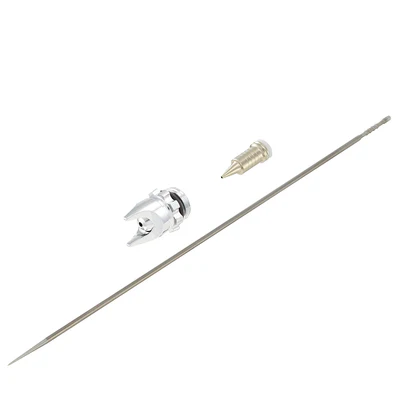 [ HS712364 ] Harder & Steenbeck EVO 2024 0,45mm FineLine Headset met nozzle, naald, luchtkap, afdichtingen