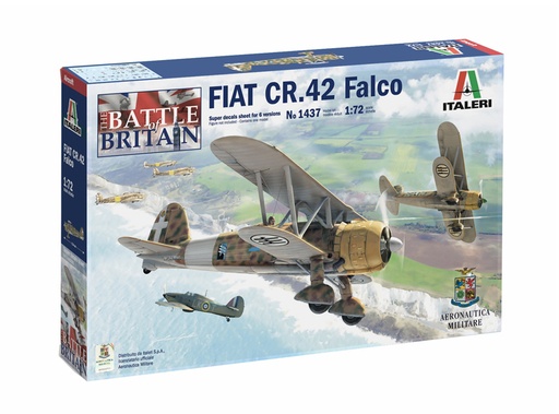 [ ITA-1437 ] Italeri Fiat CR. 42 Falco 1/72