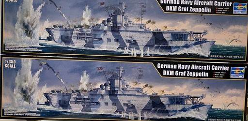 [ TRU05627 ] Trumpeter German Navy Aircraft Carrier DKM Graf Zeppelin 1/350