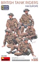 [ MINIART35496 ] Miniart British Tank Riders NW Europe 1/35