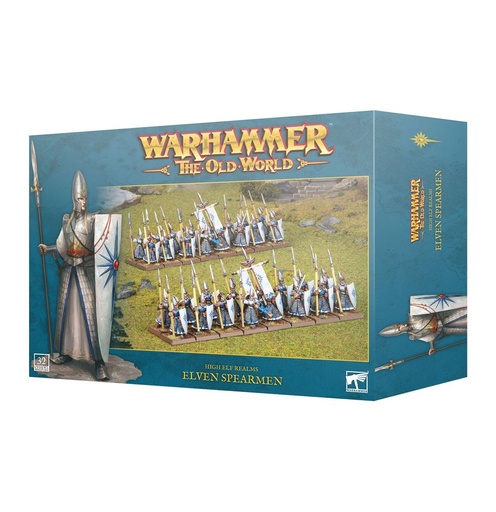 [ GW13-15 ] HIGH ELF REALMS: ELVEN SPEARMEN (Leverbaar vanaf 3/5)