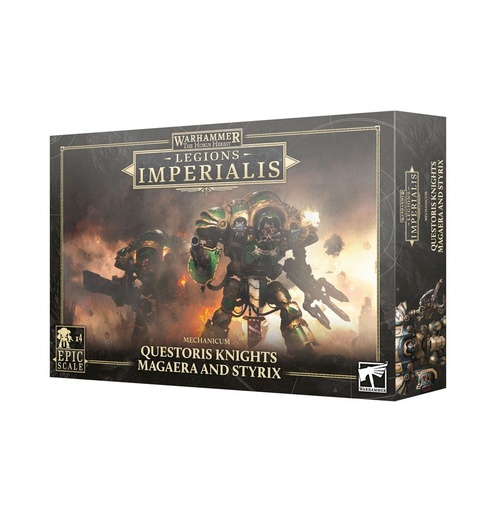 [ GW03-88 ] LEGIONS IMPERIALIS: QUESTORIS KNIGHTS MAGAERA AND STYRIX (Leverbaar vanaf 3/5)