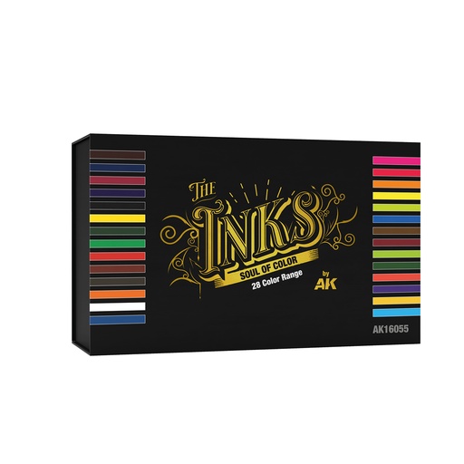 [ AK16055 ] Ak-interactive SPECIAL BOX FULL RANGE THE INKS