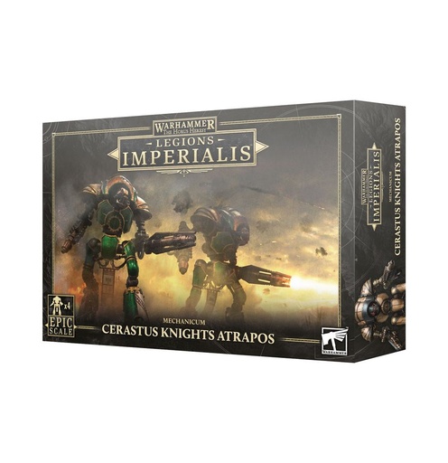 [ GW03-87 ] LEGIONS IMPERIALIS: MECHANICUM CERASTUS KNIGHTS ATRAPOS (Leverbaar vanaf 3/5)