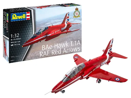 [ RE04284 ] Revell BAe Hawk T.1A RAF Red Arrows 1/32