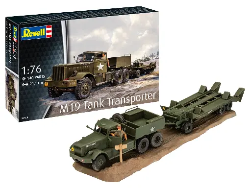 [ RE03364 ] Revell M19 Tank Transporter 1/76