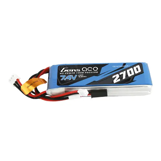 [ GEA27002SRXFJ ] Gens Ace 2700mah 7.4V 2S1P Transmitter Pack 