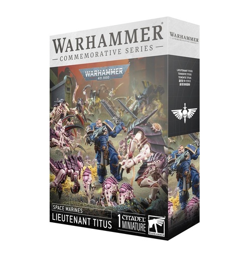 [ GW55-08 ] SPACE MARINES: LIEUTENANT TITUS (Leverbaar vanaf 10/5)