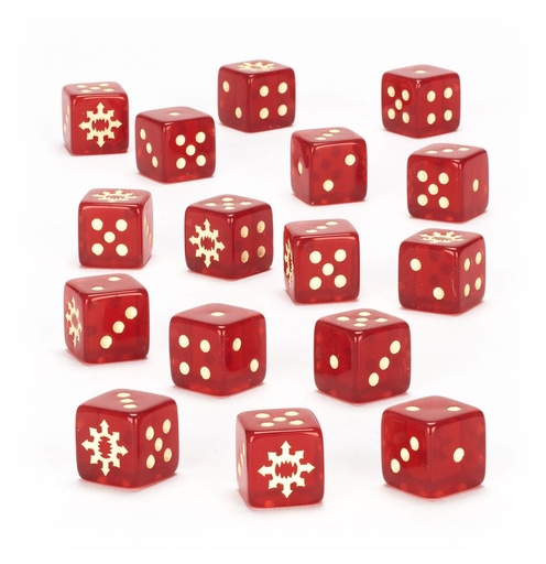 [ GW67-03 ] WORLD EATERS DICE (Leverbaar vanaf 10/5)