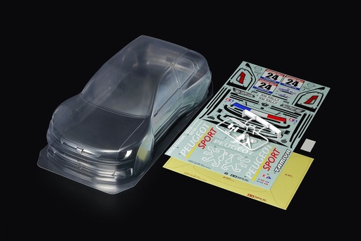 [ T51753 ] Tamiya body peugeot 306 Maxi 1/10 (transparant)
