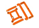 [ TRX-10717-ORNG ]  Skid plate (roof)/ tailgate protector (orange)/ mounts (2)/ 3x8mm BCS (7) (fits #10711 body) - TRX10717-ORNG